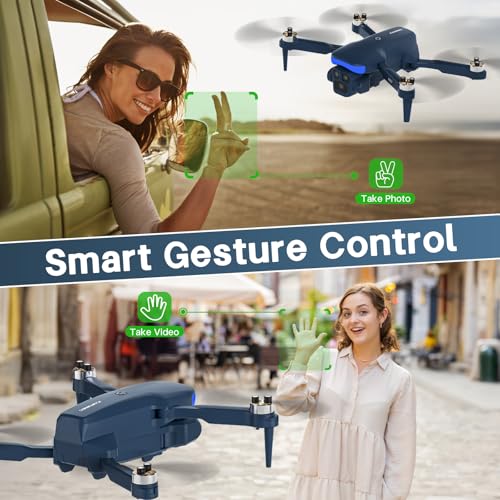 Foldable Drone with 2 Cameras 1080P HD O4536