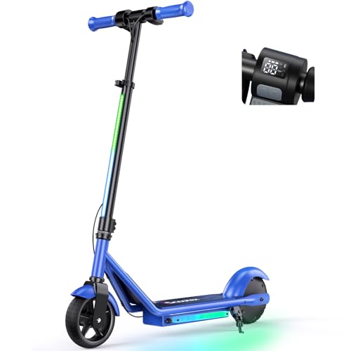 Electric Scooter for Kids Ages 6-12, 150W Motor, Adjustable Heights Q9682