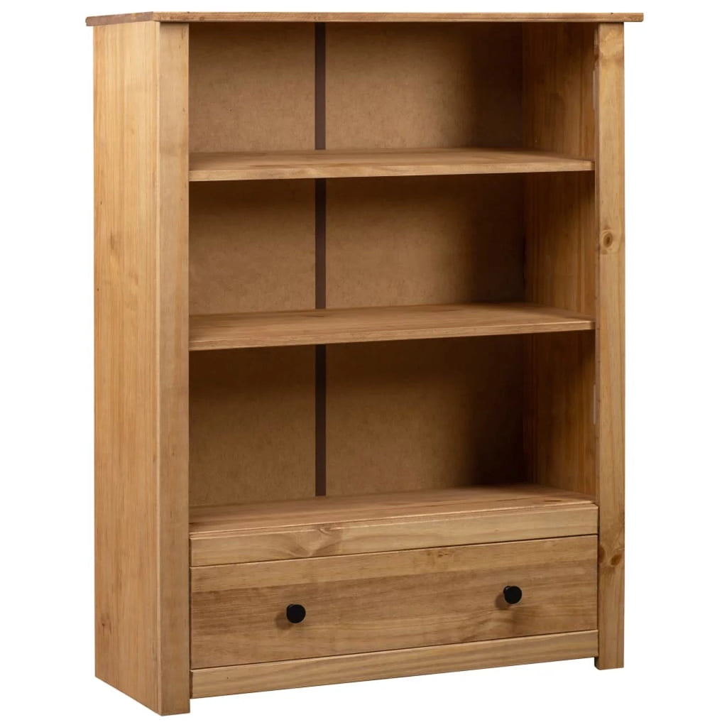 Solid Pine Wood Bookcase N4738