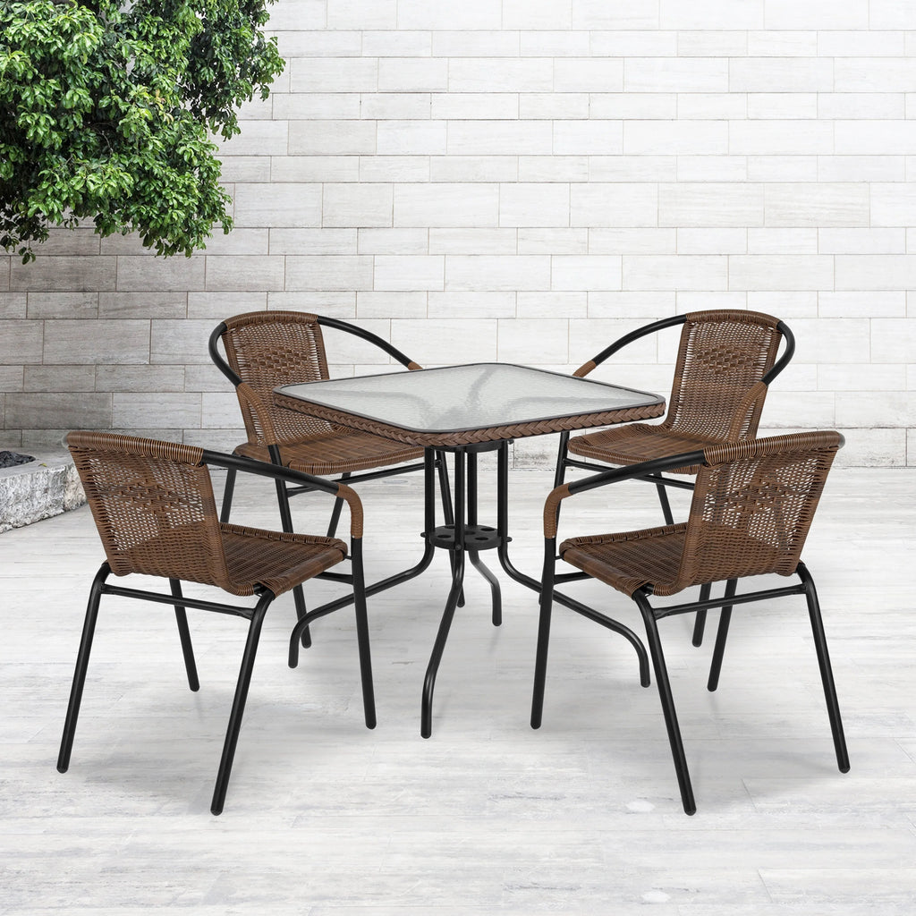 Lightweight 5-piece Outdoor Dining Set B475073