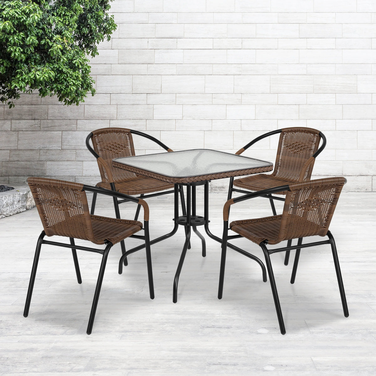 Lightweight 5-piece Outdoor Dining Set B475073