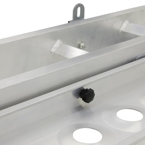 Lightweight Aluminum Motorcycle Hitch Carrier with Loading Ramp X168