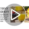 7 oz Clear Glass Juice Glasses, Set of 6 P992388