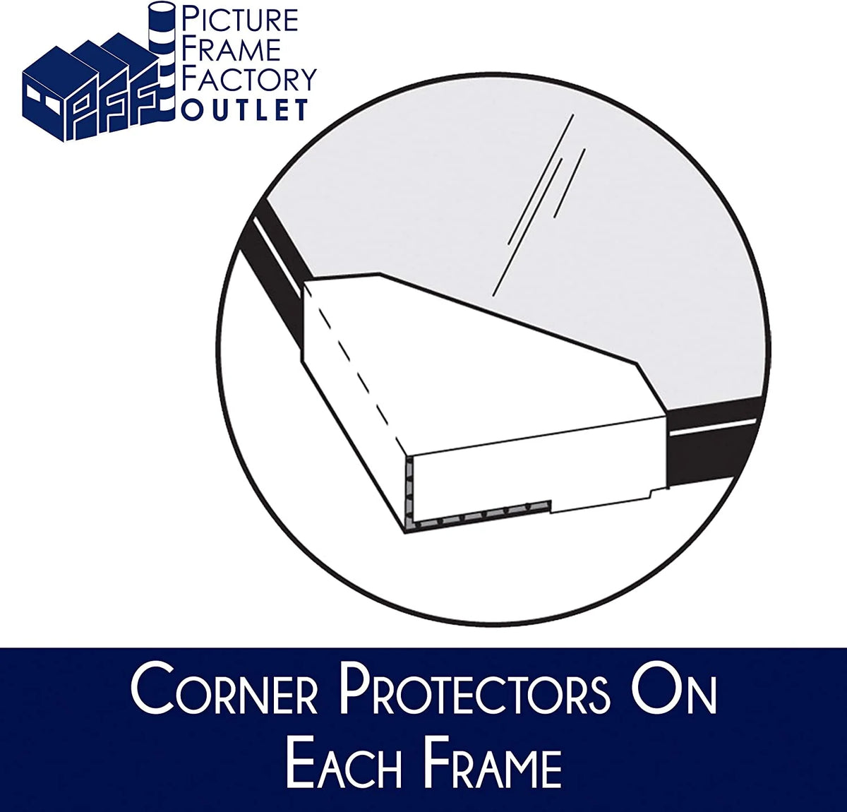 13.5x40 Black Picture Frame O940