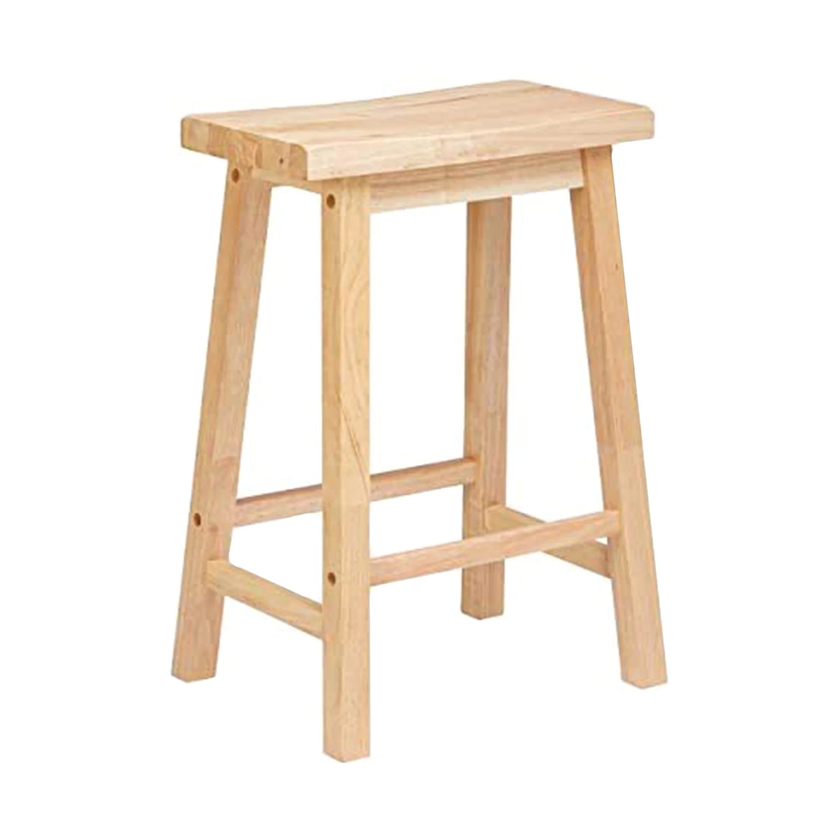 Natural 29In Wood Kitchen Counter Stools 5 Pack C43509