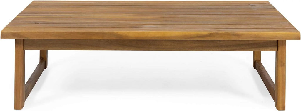 Acacia Wood Coffee Table D896