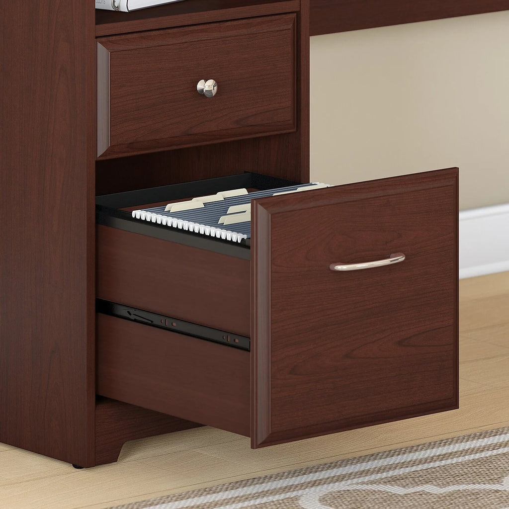 60W L Shaped Computer Desk With Drawers N776411