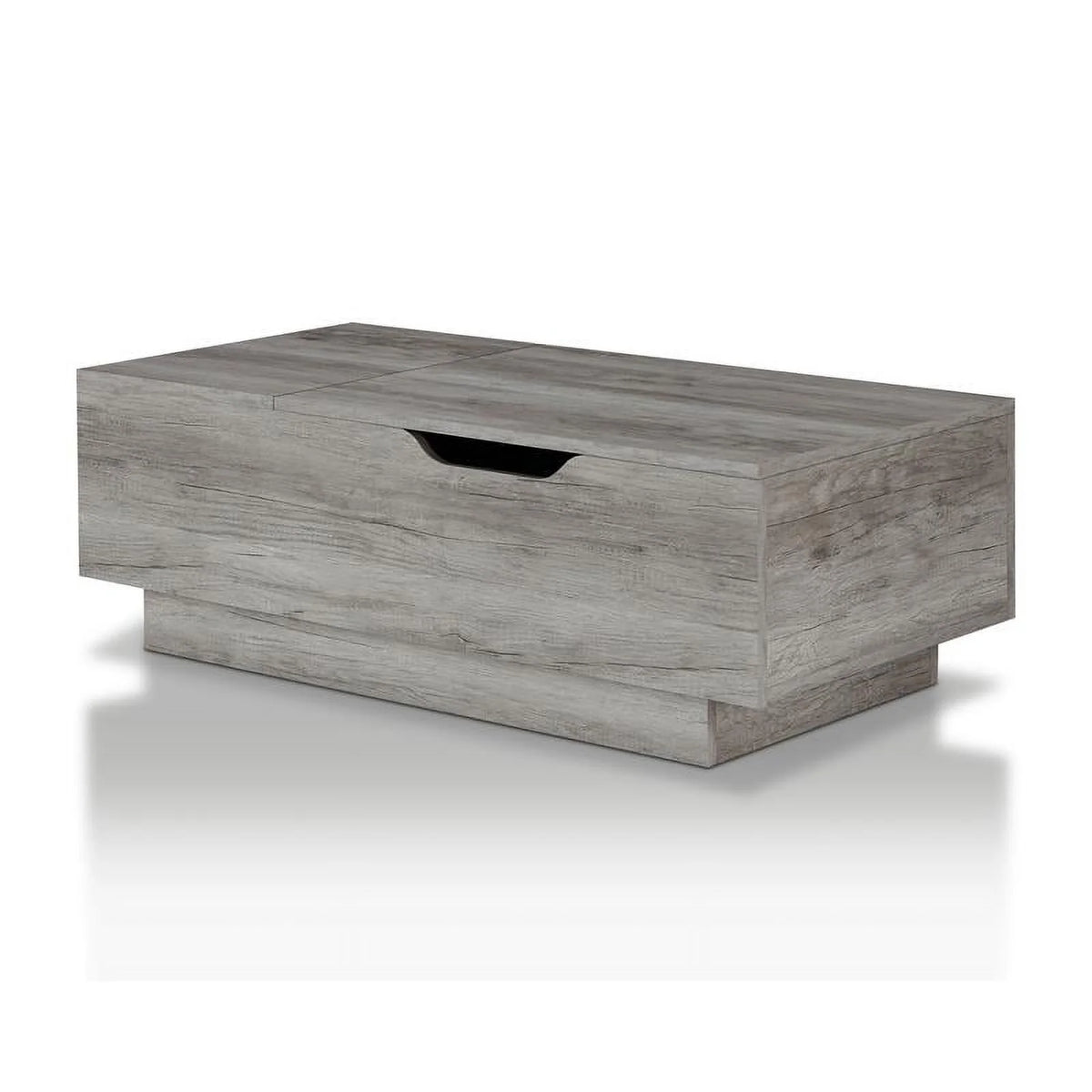 Wood Lift Top Coffee Table in Vintage Gray Oak S579877