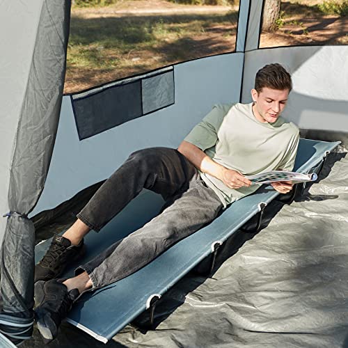 Folding Camping Cot with Carry Bag E577542
