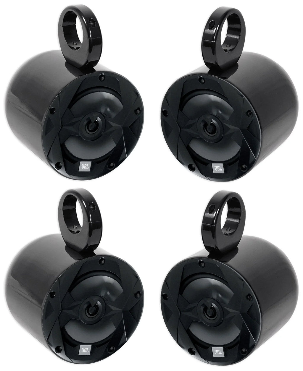6.5" Marine Boat Wakeboard Tower Speakers in Black G343