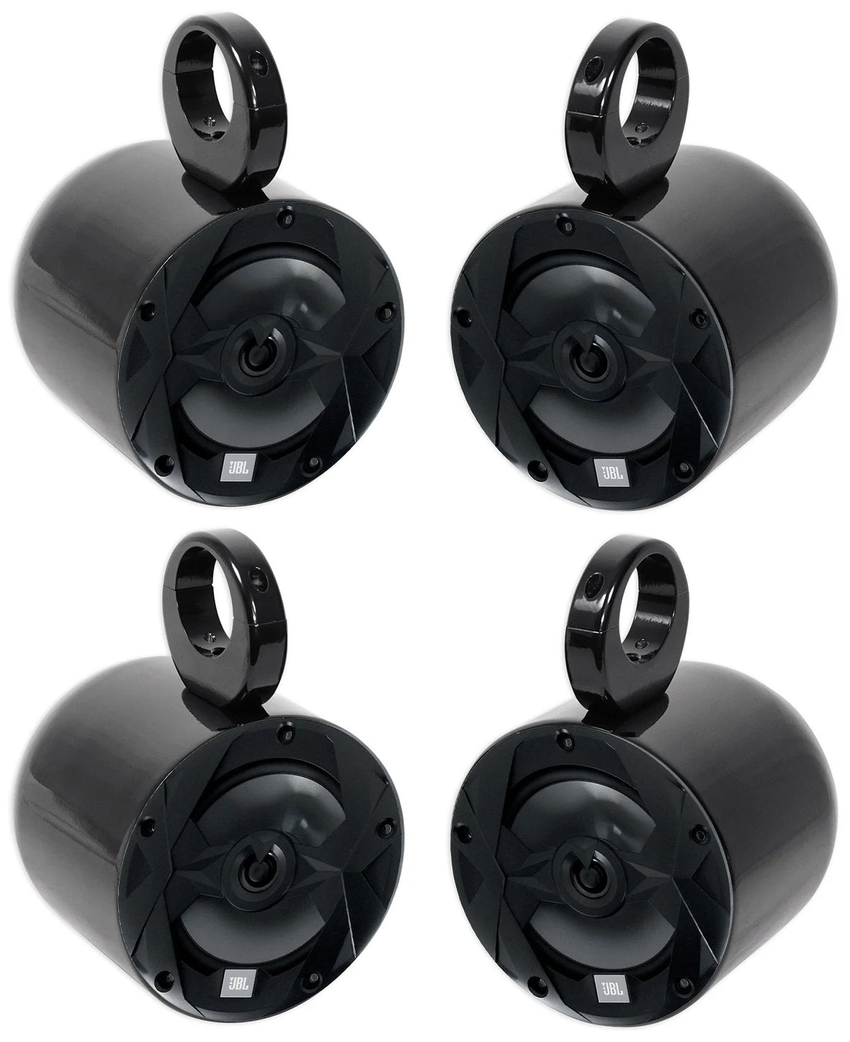 6.5" Marine Boat Wakeboard Tower Speakers in Black G343