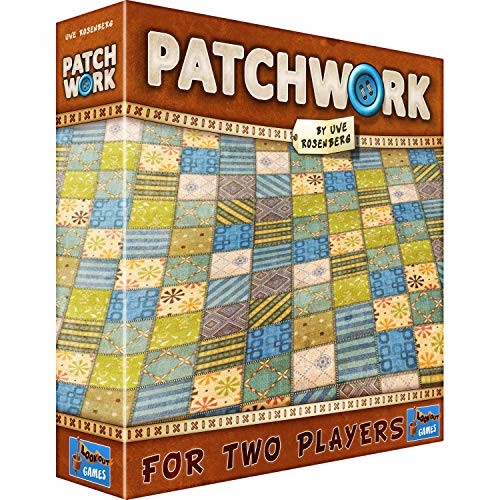 Two-Player Quilting Strategy Board Game N99402