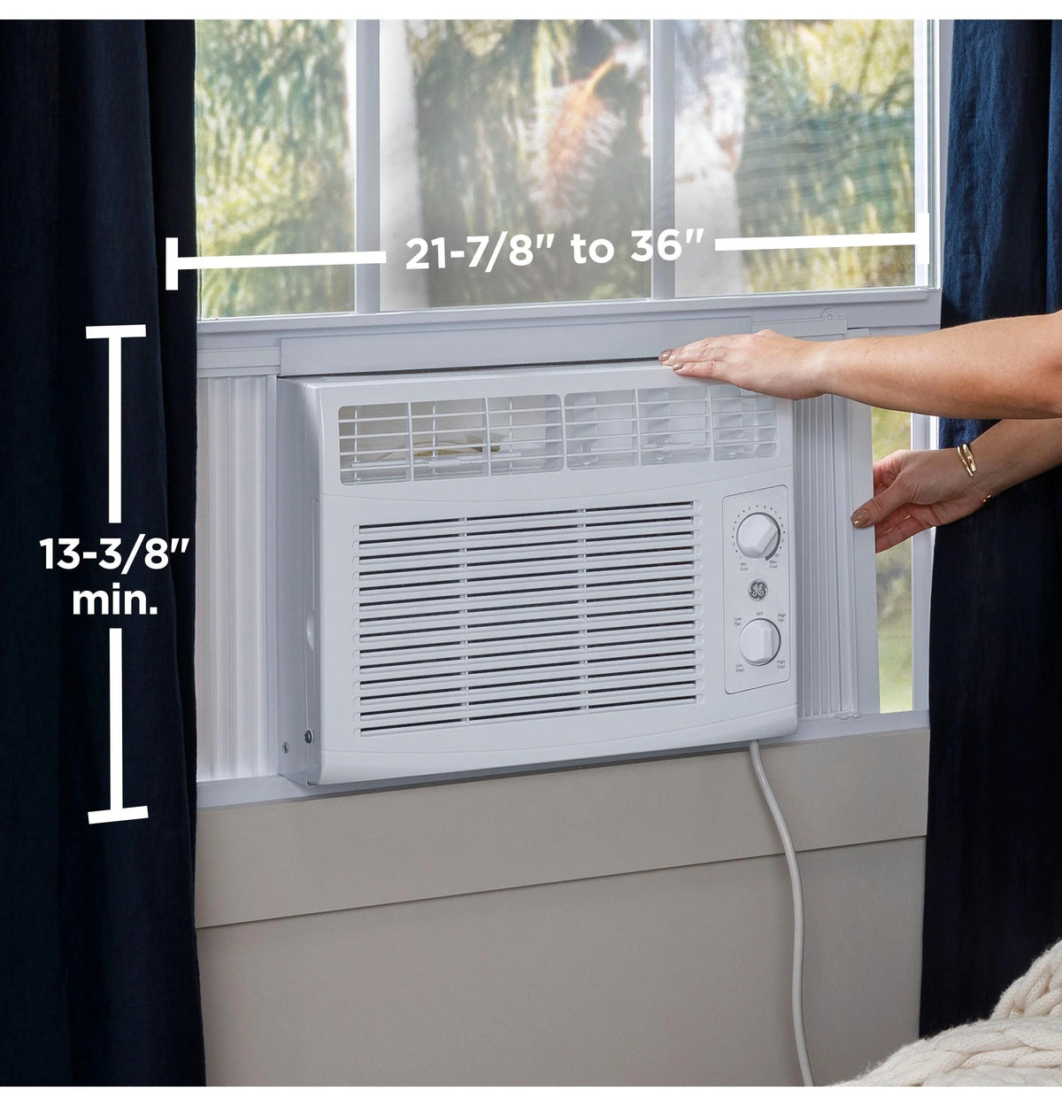 White 5050 BTU Window Air Conditioner I611446