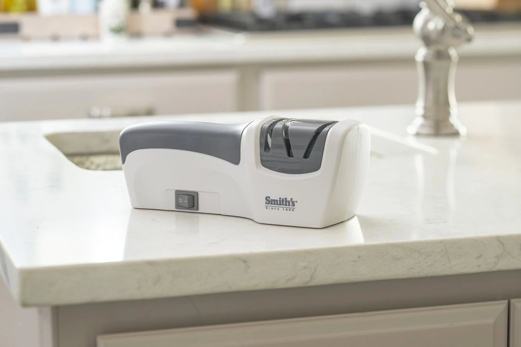 Compact Electric Knife Sharpener White T15680