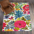 Machine Washable Area Rug 5X7 K74232