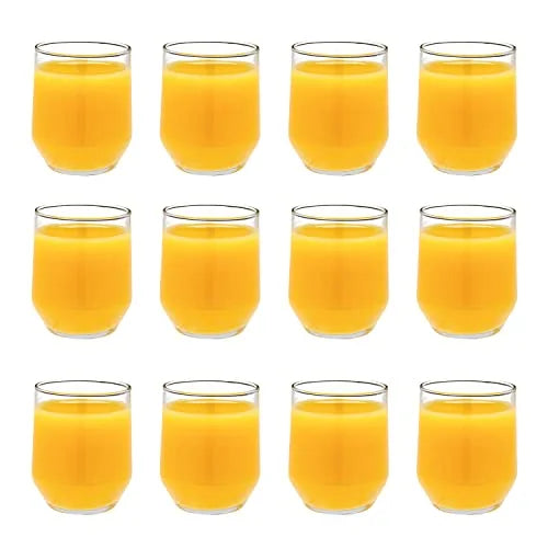 7 oz Clear Glass Juice Glasses, Set of 6 P992388