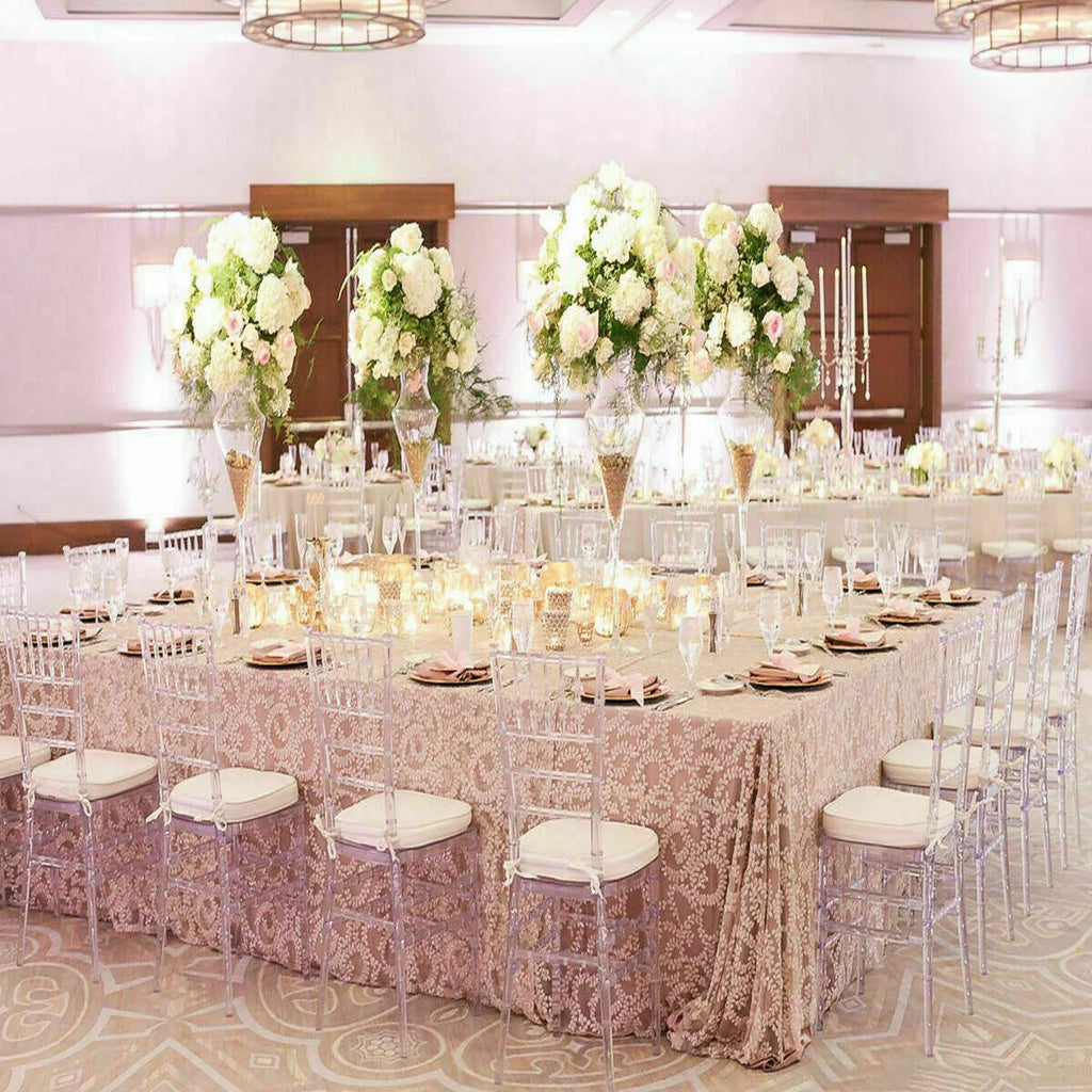 4 Pcs Stacking Clear Chiavari Chairs Z752162