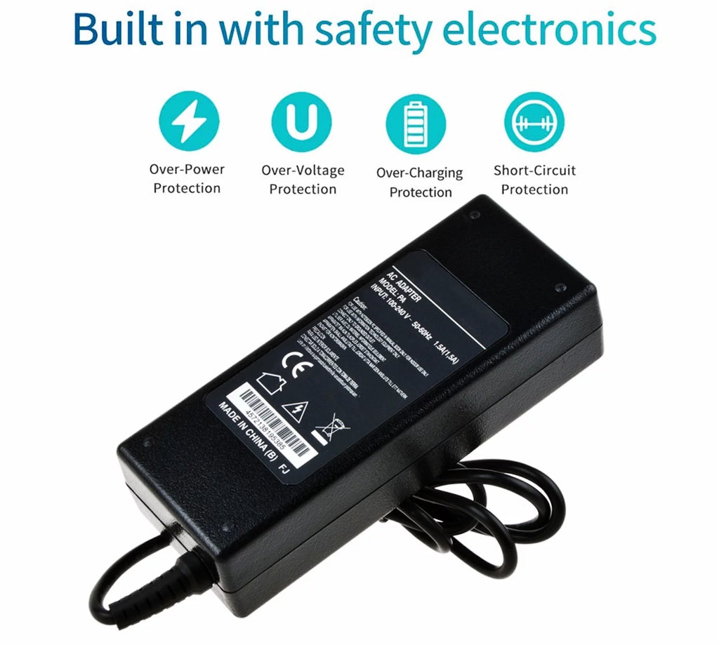 Compatible AC DC Adapter Switching Power Supply Cord Cable Charger I5896