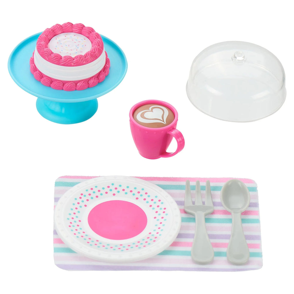 15 Piece Dining Room Play Set for 18 Inch Dolls Y53012