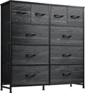 Fabric Dresser with 10 Deep Drawers S48136