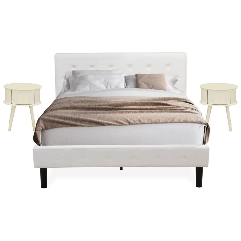 3-Piece Wood Queen Bedroom Set Q216