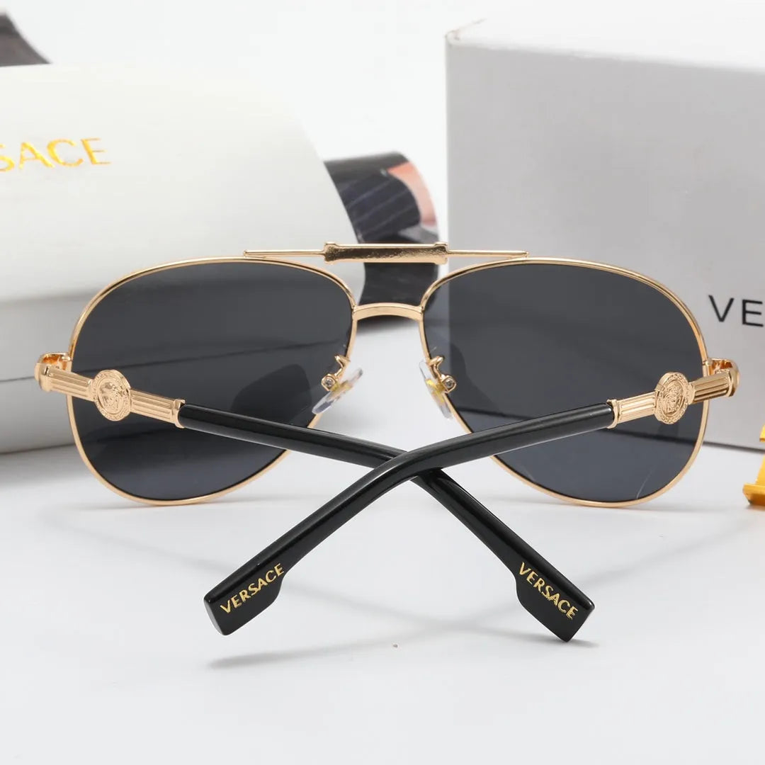 Oval Double Bridge Polarized Sunglasses Q675