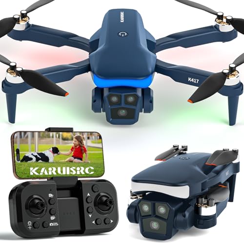 Foldable Drone with 2 Cameras 1080P HD O4536