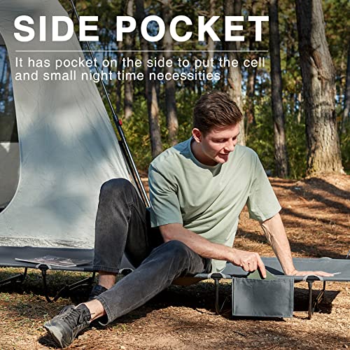 Folding Camping Cot with Carry Bag E577542