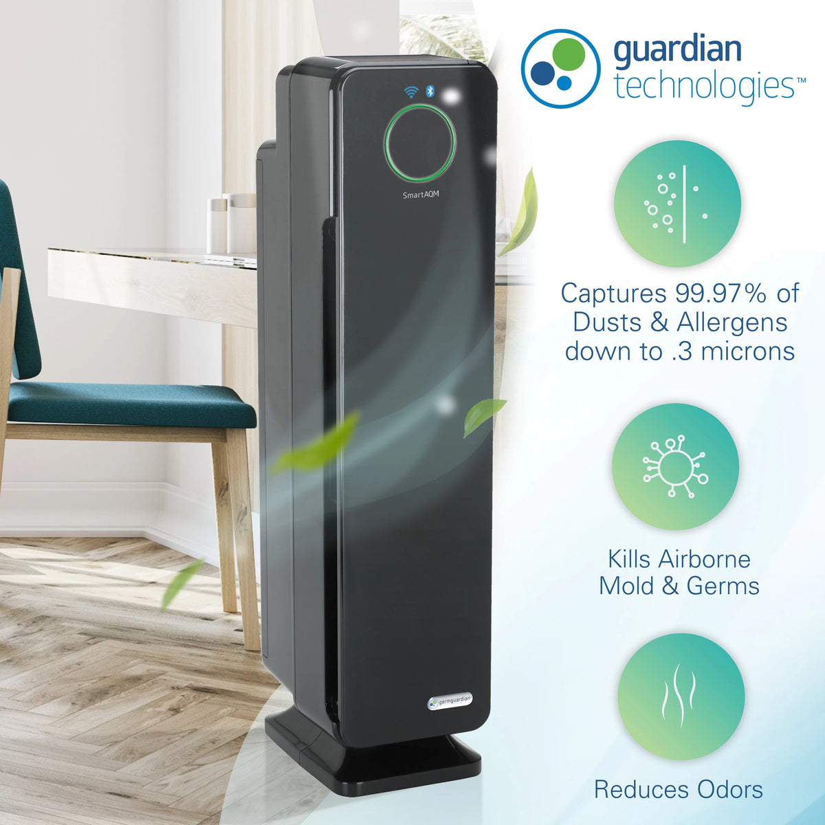 Wi-Fi Bluetooth UV-C Air Purifier O719279