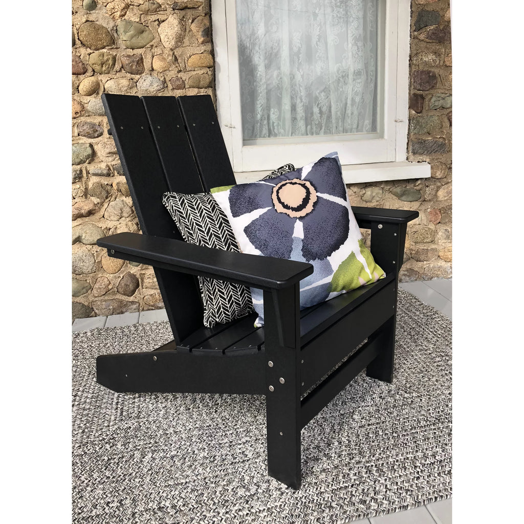 Recycled Plastic Modern Adirondack Chair Y1683