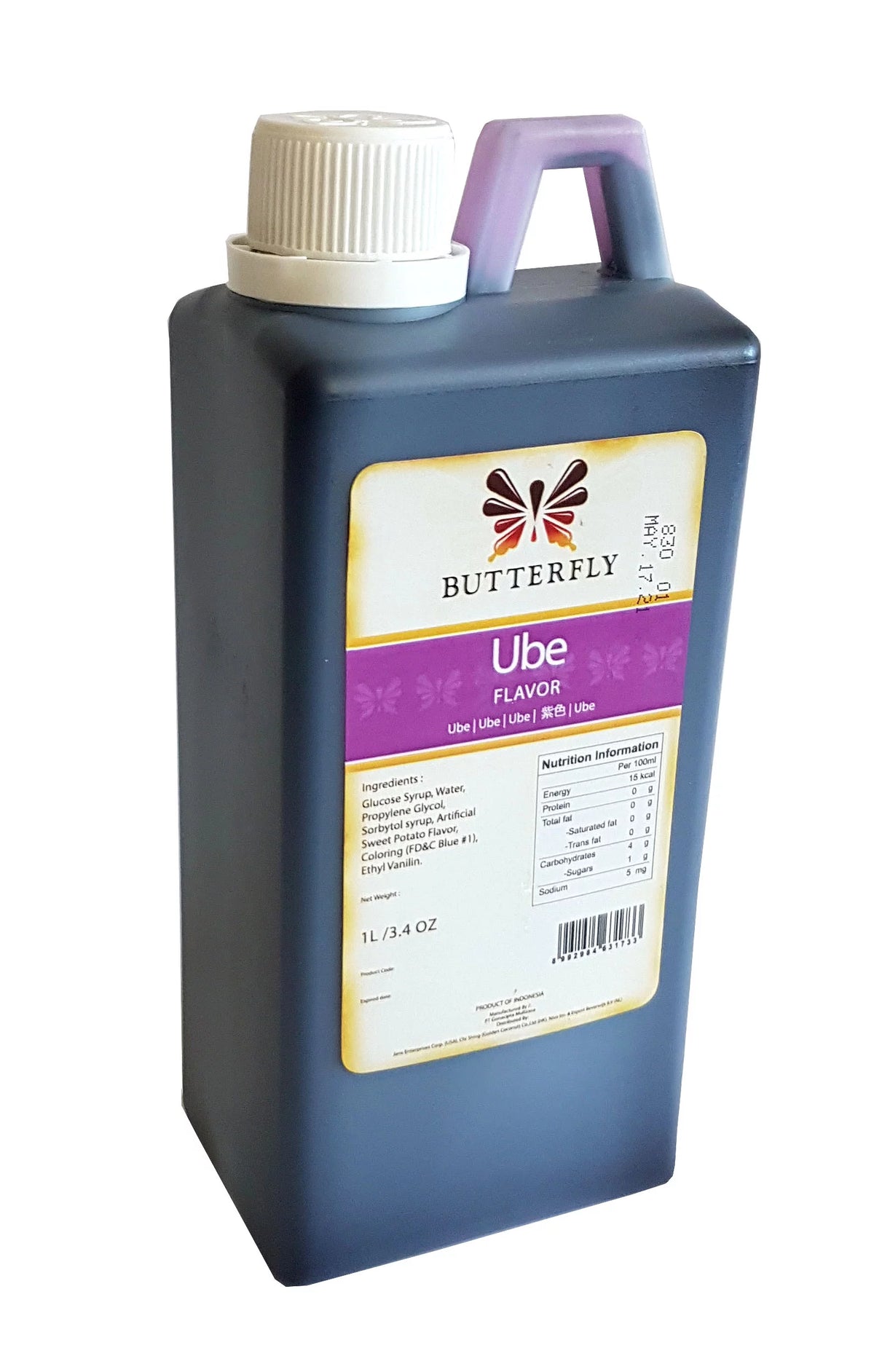 Ube Purple Yam Flavoring Extract 1 Liter 33.8 Oz S169