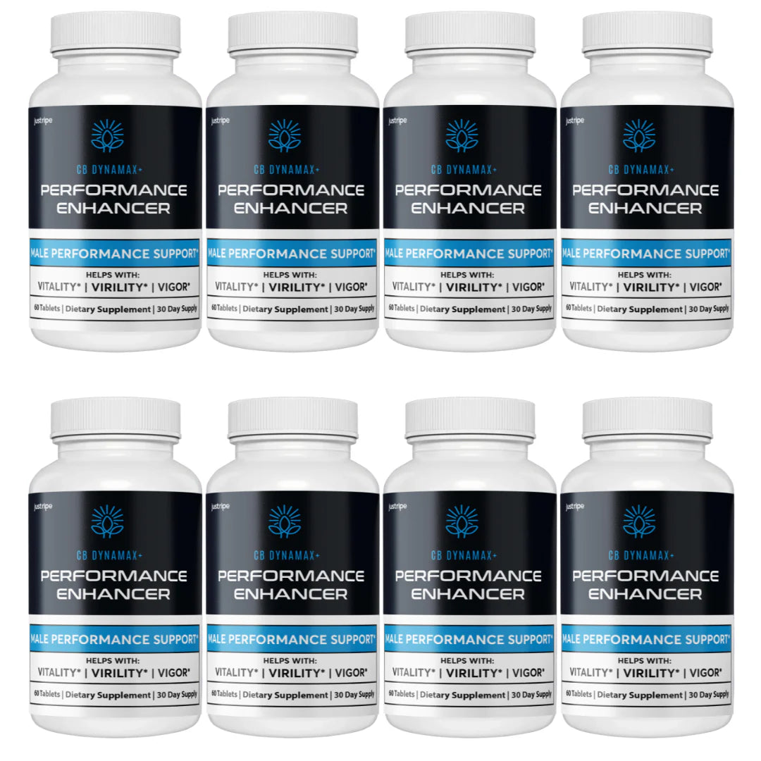 Male Performance Enhancer Support Supplement 8 Bottles N87930