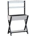 Wood Potting Bench Table with Storage Box N50437
