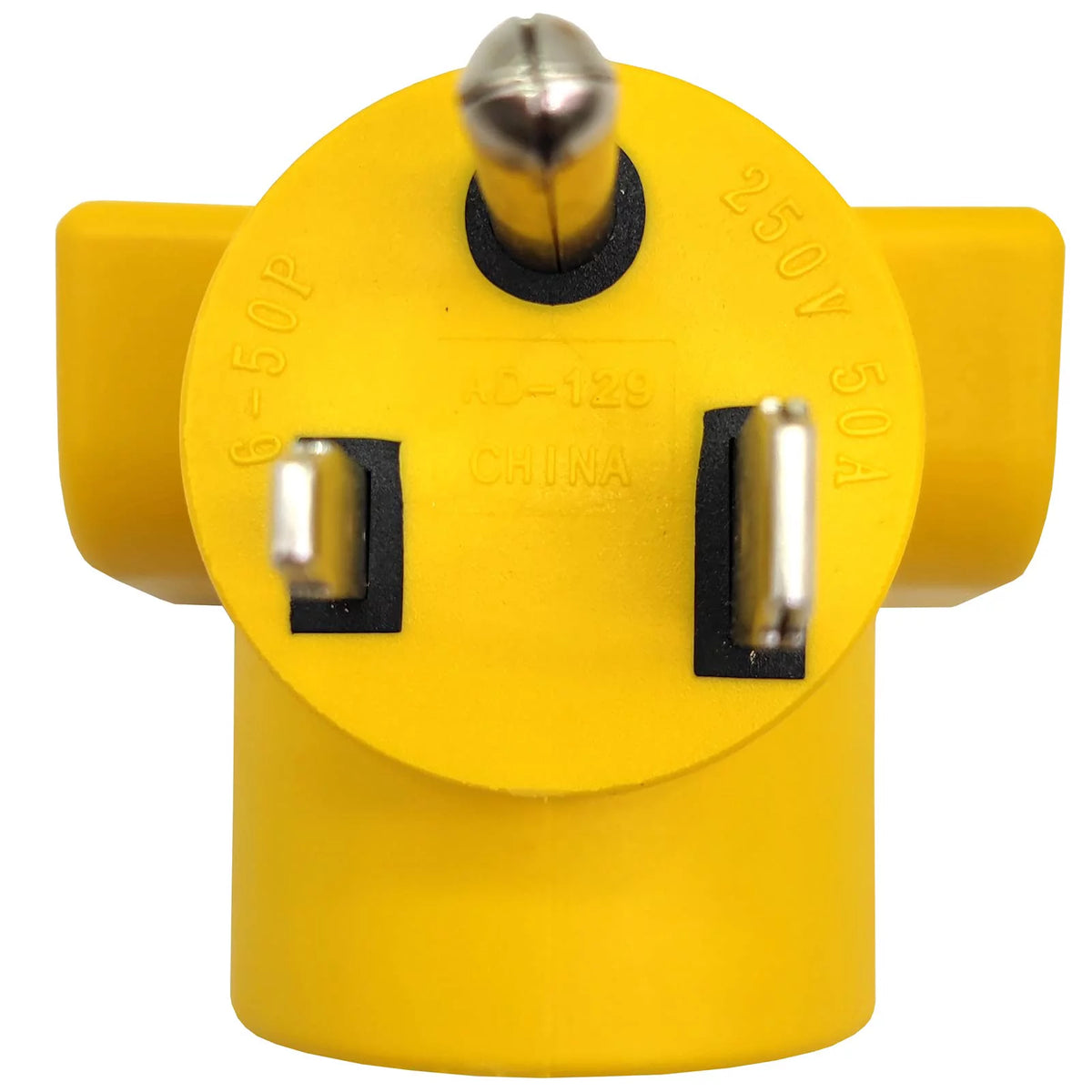 NEMA 6-50P to 10-30R Compact Adapter 30amp 250Volt D297
