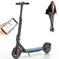 Electric Scooter with Folding, Solid Tires, Dual Braking, Cruise Control N993