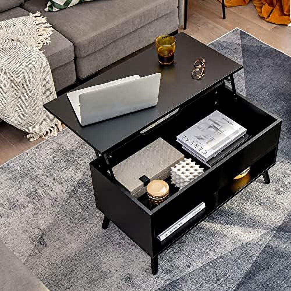 Lift Top Coffee Table with Hidden Compartment H6498