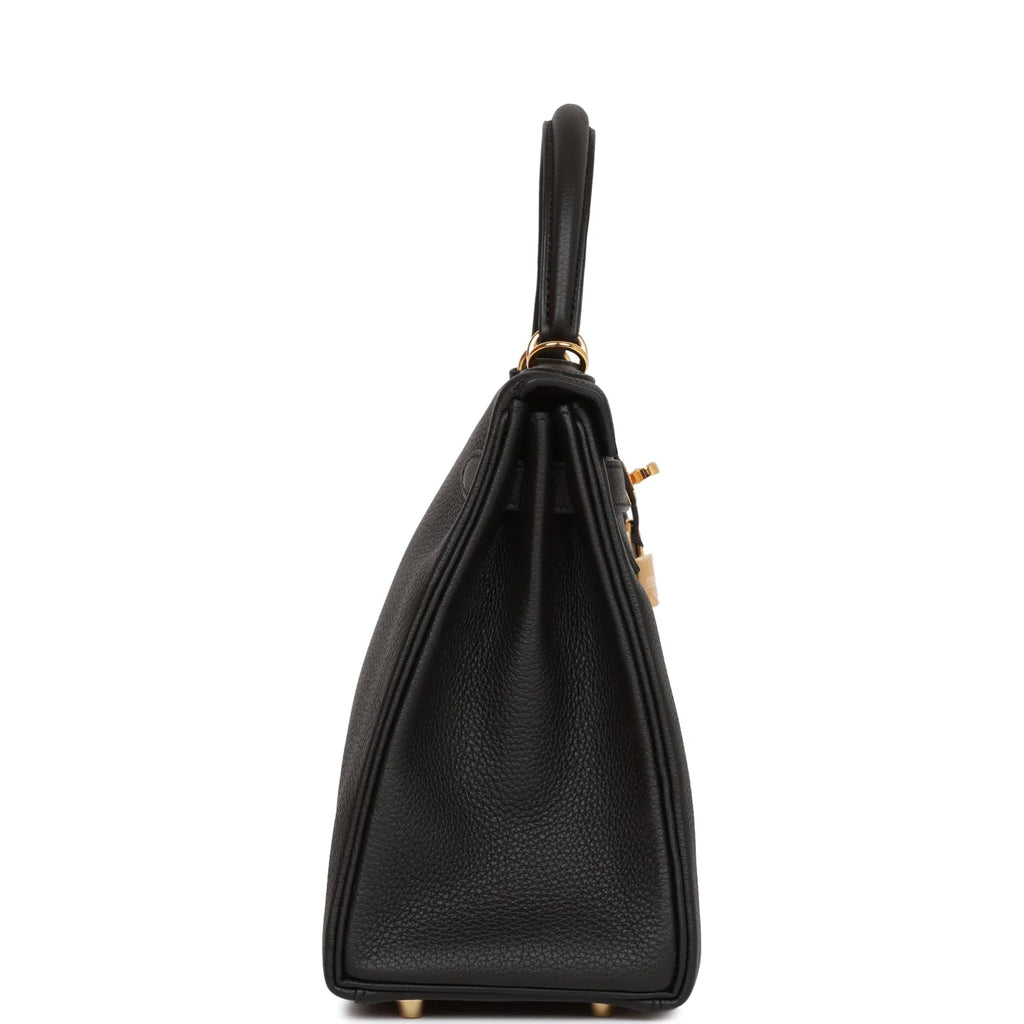Black Leather Handbag C69848