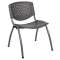 Gray Plastic Stack Chair N99775