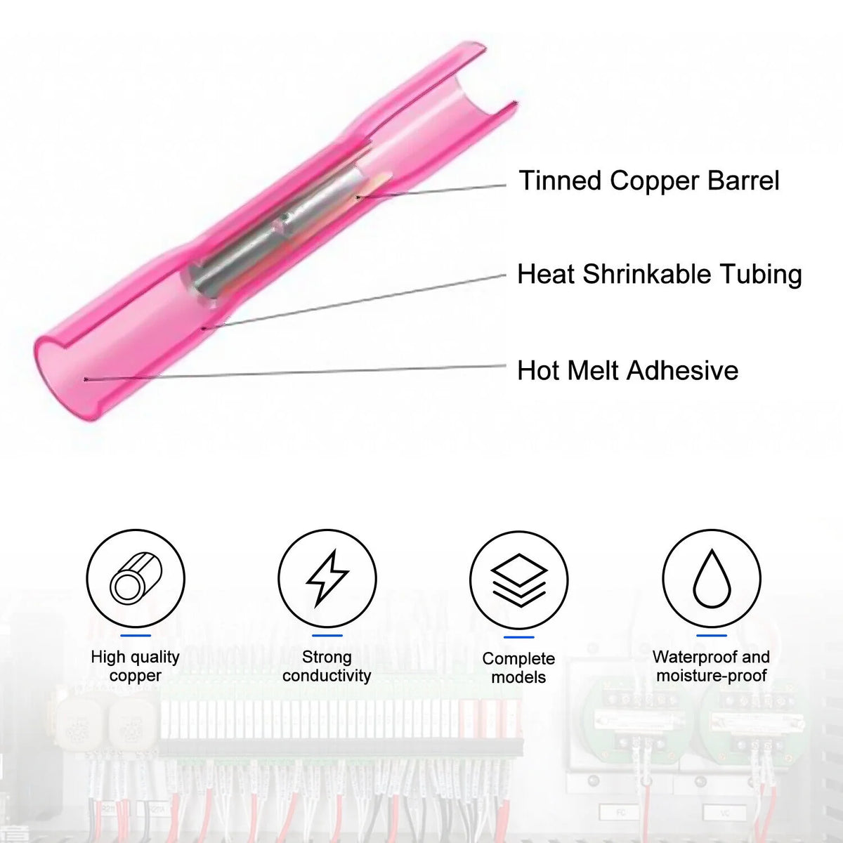 Heat Shrink Butt Connector Waterproof Q47783