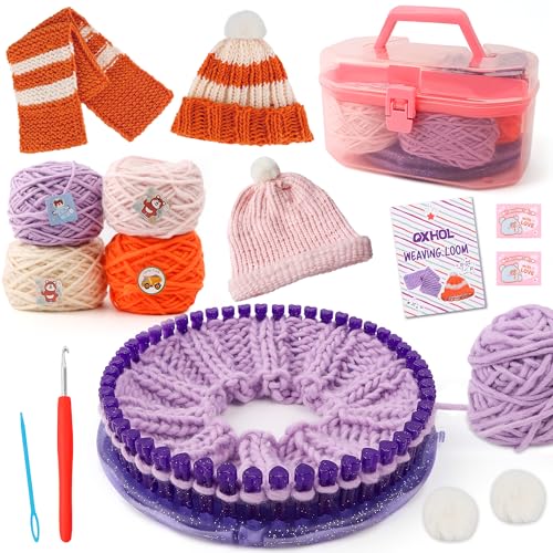 Knit Hat Scarf Knitting Loom Kit G32154