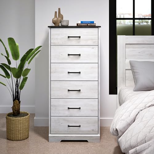 Black 6 Drawer Dresser N909781