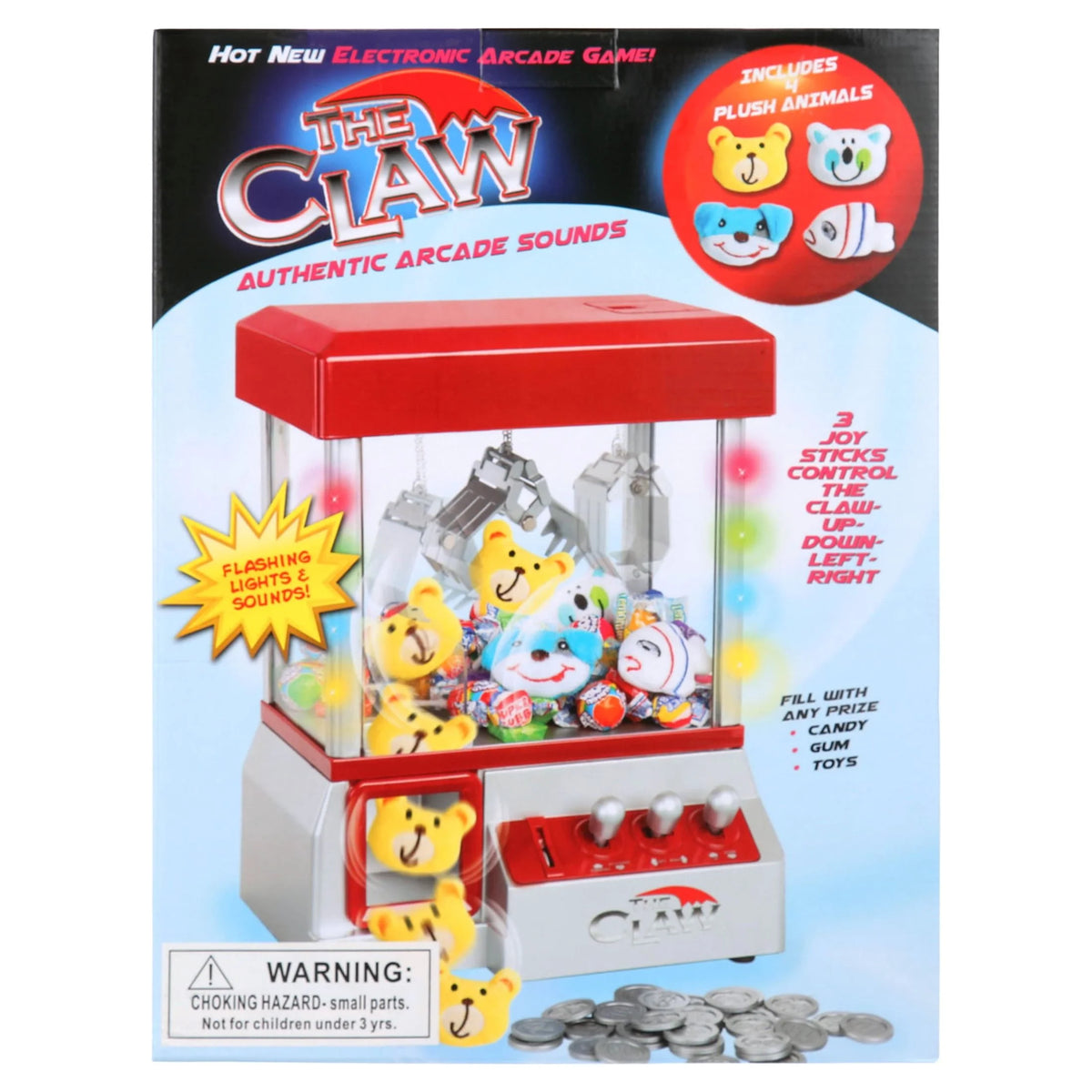 Toy Grabber Machine with Flashing Lights & Sounds I358