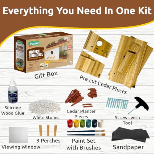Woodworking Kit DIY Birdhouse T404