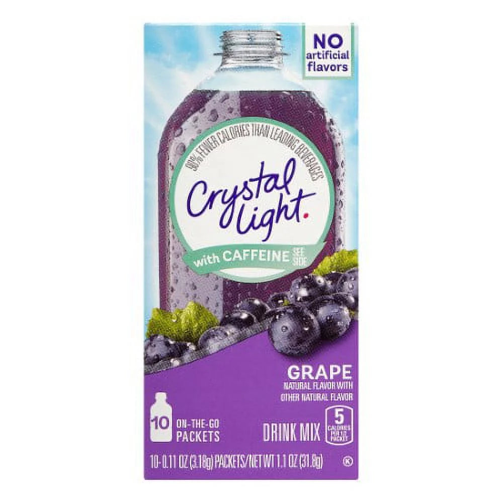 Grape Drink Mix with Caffeine Pack of 48 D9006
