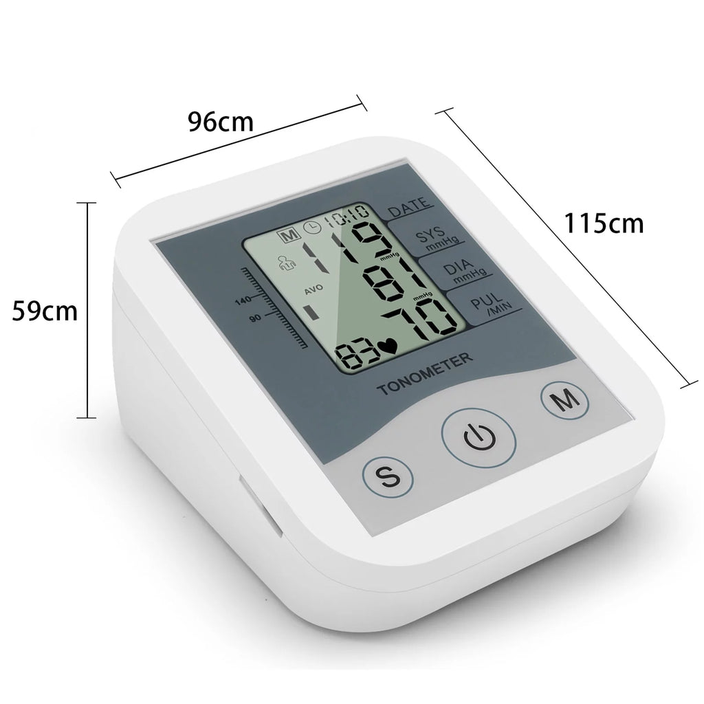 Arm Sphygmomanometer LCD Digital Display J758