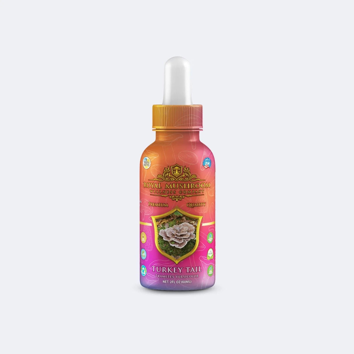 Turkey Tail Mushroom Oil Tincture 60ml H238601