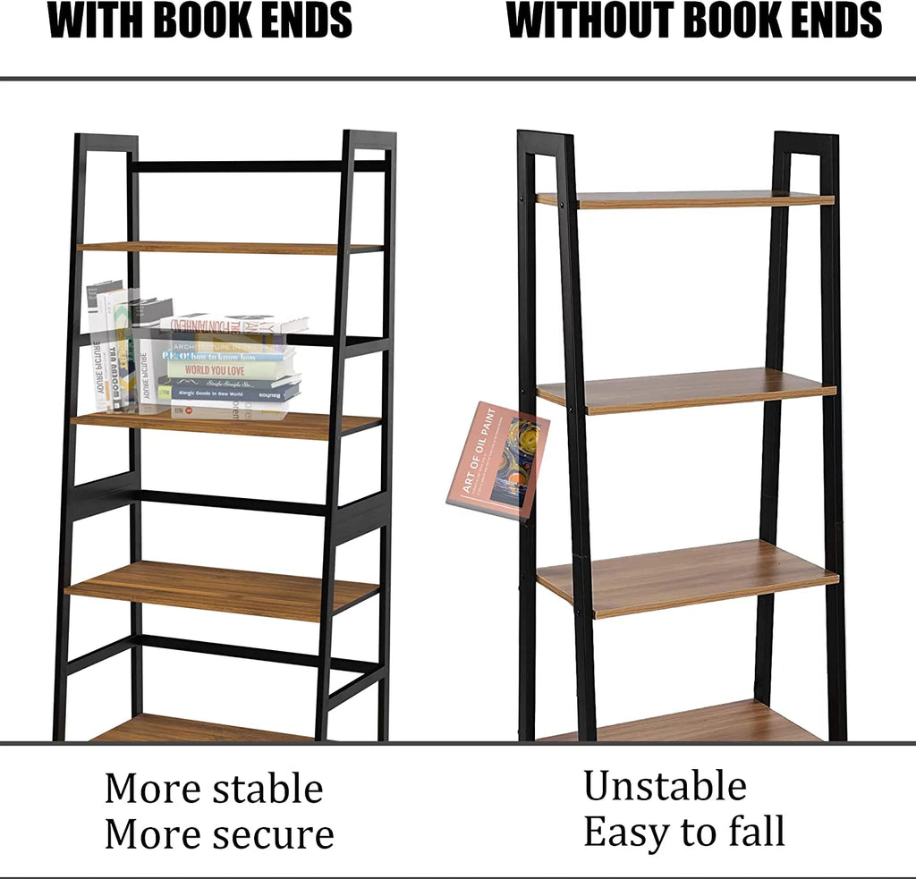 4 Tier Brown Bookshelf D844