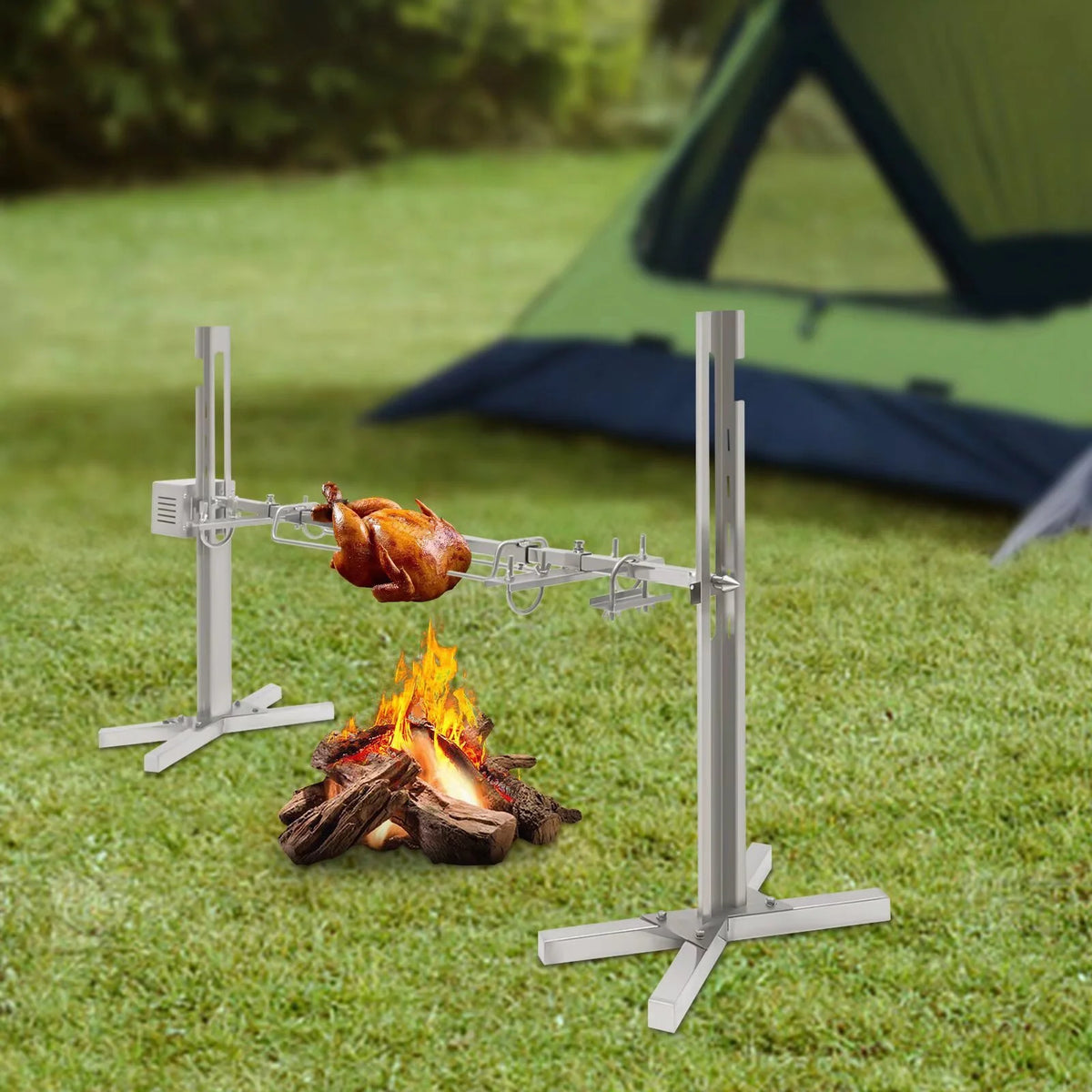 66lbs Large Grill Rotisserie Kit X927
