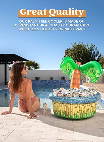 2-Pack Inflatable Palm Tree Cooler D50237