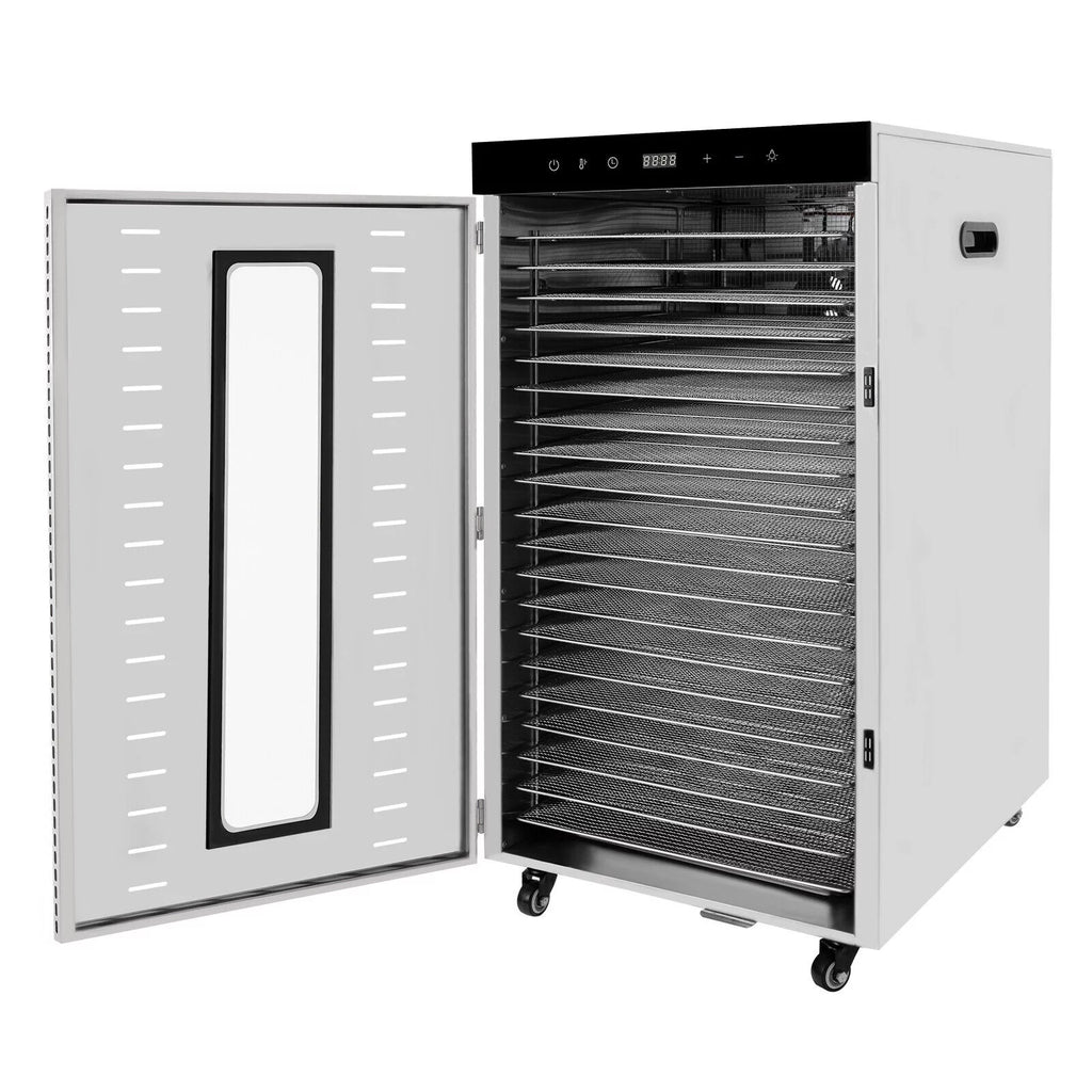 1700W Multi-Tier Electric Food Dehydrator with 20 Stainless Steel Trays M711